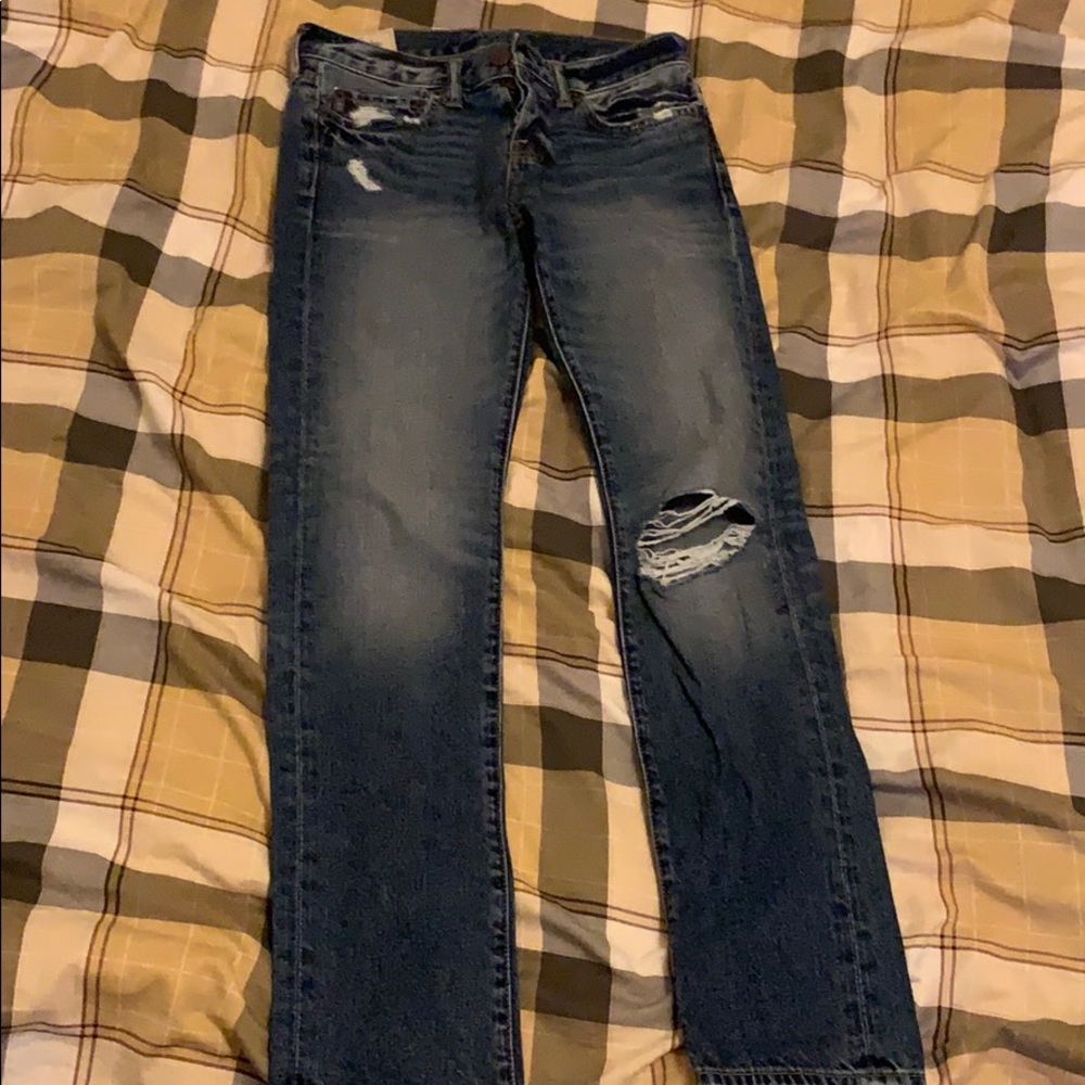 Abercrombie & Fitch Skinny ripped jeans